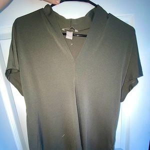 H&M Army Green Shirt